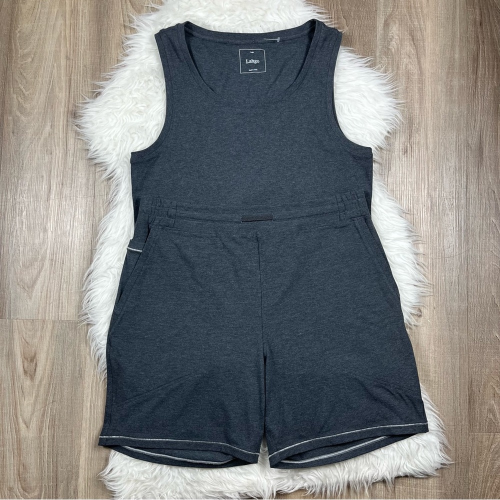 Lahgo restore cotton shorts tank pajamas set